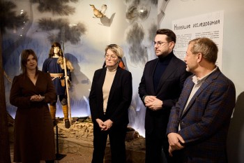 В Никольской башне открыли выставку об истории племени мурома