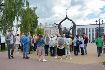 Почти 70 человек приняли участие в экскурсии с городовым по Нижнему Новгороду
