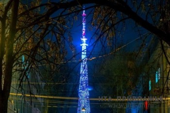 Праздничную подсветку включат на нижегородской телебашне в День знаний