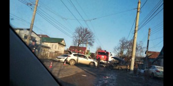 Два человека пострадали в ДТП на ул. Кима в Нижнем Новгороде