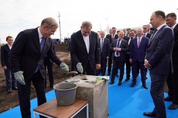 Белорусская компания "Амкодор" строит завод по производству сельхозтехники в Башкирии