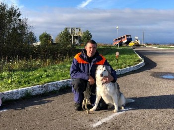 Кинологическая служба создана на базе Приволжского поисково-спасательного отряда МЧС