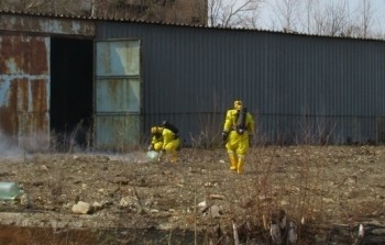 Утечка кислоты произошла на территории бывшего завода "ЗИФ" в Пензе