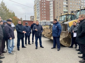 Смотр техники к зиме прошёл в Калининском районе Чебоксар