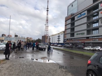 Эвакуация проходит в нижегородском ТРК &quot;Небо&quot;