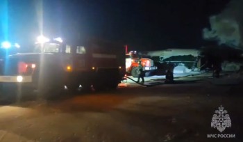 Пожар на производстве полиэтиленовой тары произошёл в Нижегородской области