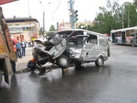 Водитель, устроивший ДТП на Большой Печерской в Нижнем Новгороде, был сильно пьян