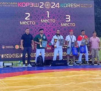 Шамиль Вахитов из Чувашии выиграл Кубок мира по поясной борьбе корэш