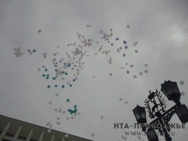 Восемьсот шаров запустили в небо над Нижним Новгородом в честь начала празднования 800-летия города Восемьсот шаров запустили в небо над Нижним Новгородом в честь начала празднования 800-летия города