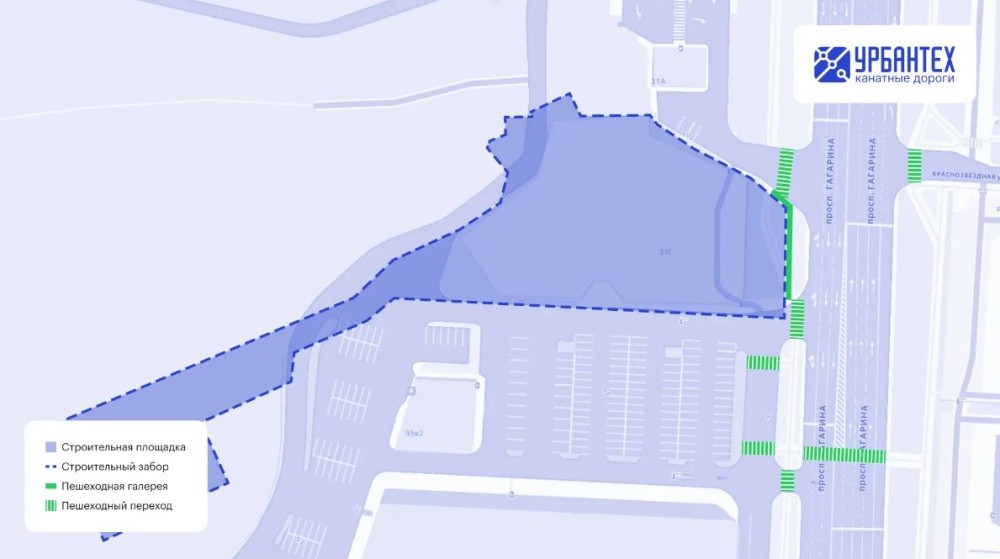 В Нижнем Новгороде организуют временные пешеходные маршруты