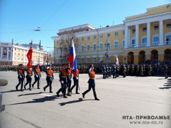 Репетиции парада Победы в Нижнем Новгороде намечены на вторую половину апреля