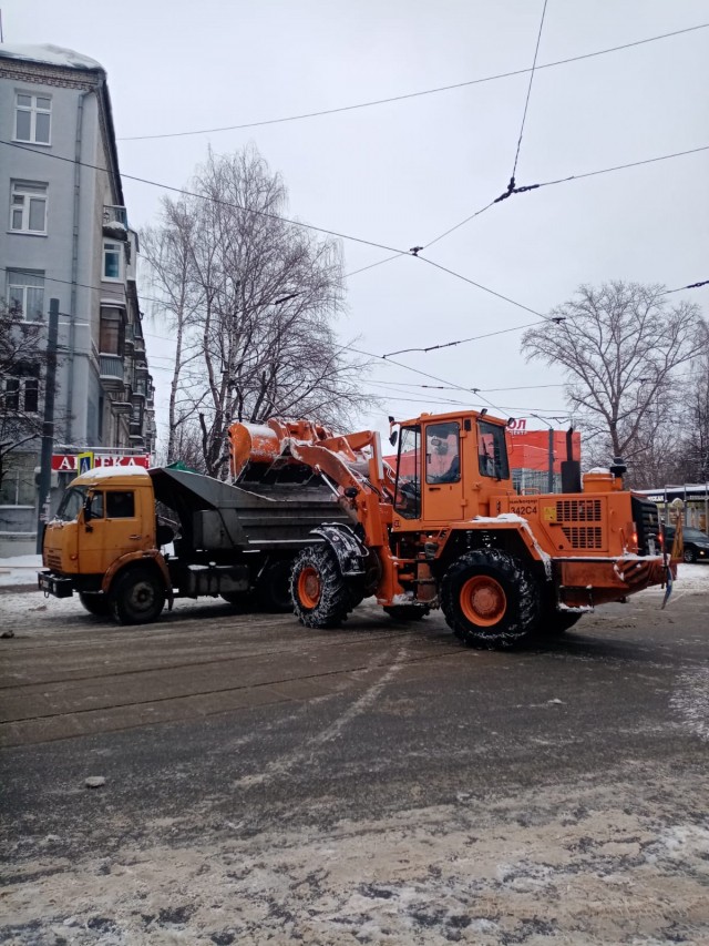 Почти 5 тыс. самосвалов снега вывезли с улиц Нижнего Новгорода за время снегопада