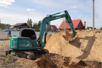 Строительство нового водовода к поселку Пыра в Дзержинске ведется по графику