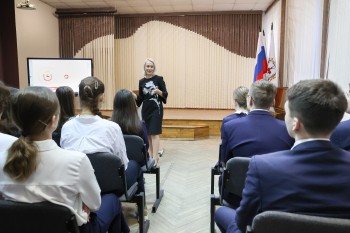 Светлана Гуляева провела встречу с нижегородскими школьниками в рамках проекта &quot;Я - для города, город - для меня&quot;