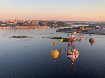 Фестиваль воздушных шаров "Приволжская фиеста" пройдет в Нижнем Новгороде 17-21 августа