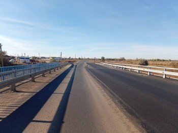 Мост через р. Елшанку открыли на трассе на Казахстан в Оренбуржье Мост через р. Елшанку открыли на трассе на Казахстан в Оренбуржье