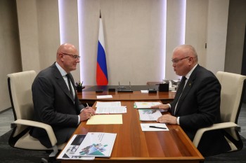 Дмитрий Чернышенко встретился с кировским губернатором