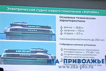Автономное судно "Минин" спустят на воду 4 ноября в Нижнем Новгороде
