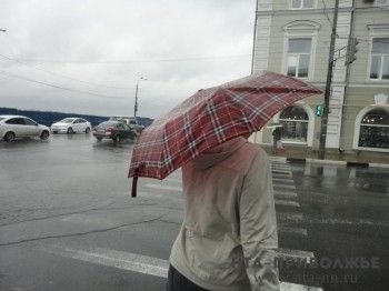 Дождливая погода ожидает нижегородцев в начале текущей недели