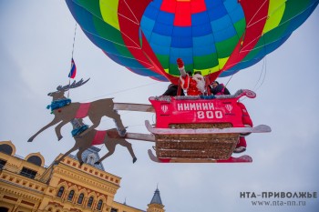 Рождественская фиеста аэростатов пройдёт в Нижнем Новгороде