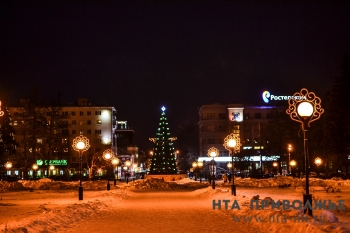 Площадь Горького в Нижнем Новгороде снова будет перекрыта 31 декабря