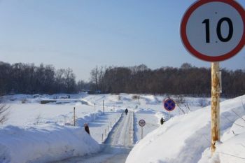 Ледовые переправы в Нижегородской области оборудуют в конце декабря 2016 года