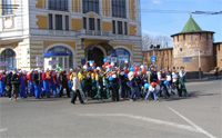 В Н.Новгороде в праздничном митинге профсоюзов приняли участие 12 тыс. человек - Шанцев