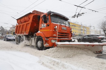 Более 5 тыс. самосвалов снега вывезено из Дзержинска Нижегородской области с начала года