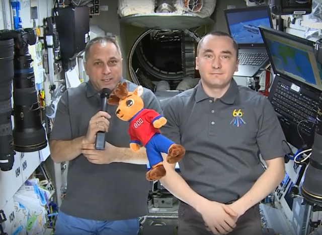Космонавты МКС поздравили нижегородцев с 800-летием города (ВИДЕО)