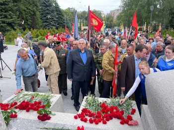 Митинг в память о павших в Афганистане и Чечне нижегородцах состоялся в парке &quot;Швейцария&quot;