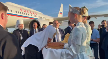 Патриарх Московский и всея Руси Кирилл прибыл в Казань Патриарх Московский и всея Руси Кирилл прибыл в Казань