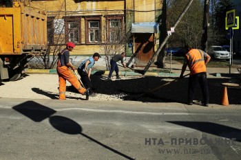 Почти половину плана ямочного ремонта выполнили в Нижнем Новгороде