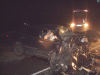 В Богородском районе в результате столкновения грузовика и Toyota Corolla погиб человек

