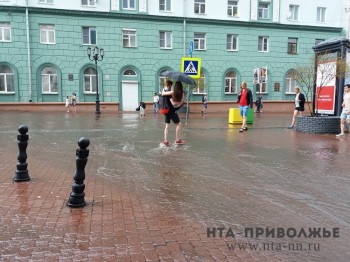 МЧС предупредило: ливни в Нижегородской области возможны в течение всего дня