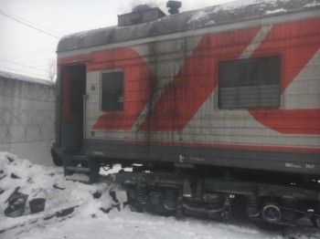 Столкновение снегоуборочного поезда с предназначенными для перевозки заключённых вагонами произошло в Казани