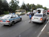В Приокском районе иномарка сбила пешехода

