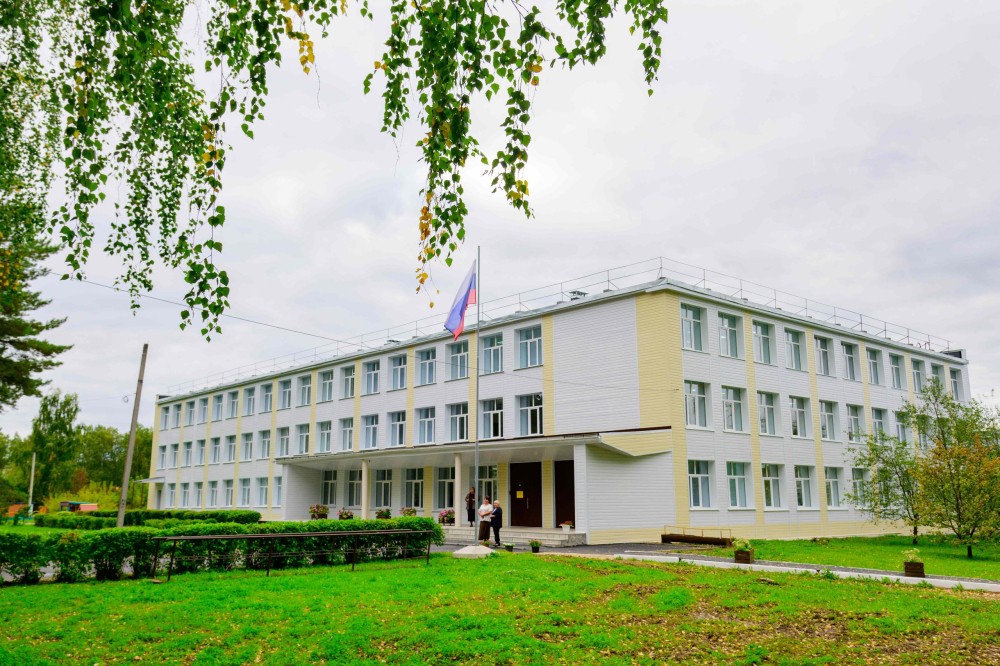 Ремонт школы в Сернурском районе Марий Эл завершили по нацпроекту