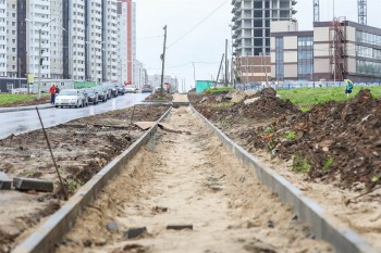 "Около 4 км новых дорог построят в микрорайоне "Солнечный" к началу сентября", - Алексей Ладыков
