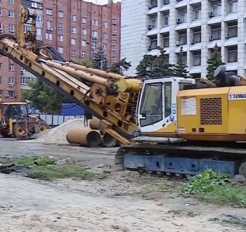 Первая буровая машина прибыла на строительную площадку для продления метро в Нижнем Новгороде
