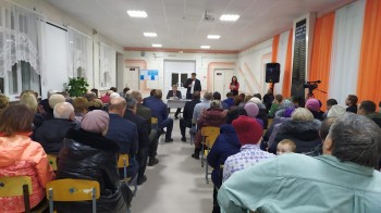 Газификация и водоснабжение стали основными вопросами на встрече главы Дзержинска Нижегородской области с жителями пос. Пыра