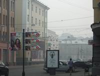 В Н.Новгороде концентрация угарного газа в воздухе в 2,5 раза превысила фоновые значения