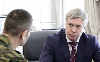 Губернатор Алексей Русских встретился с ульяновскими военнослужащими в зоне СВО