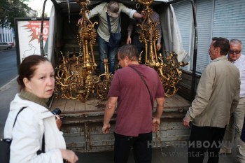 Большинство экспонатов сгоревшего литературного музея в Нижнем Новгороде вывезли перед реставрацией