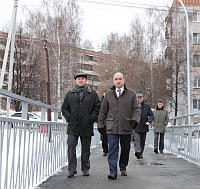 Стоимость ремонтных работ на пешеходном мосту через Кузнечихинский овраг составила 24 млн. рублей