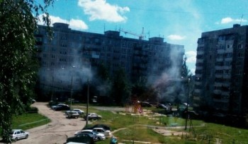 Мусоровоз взорвался в Мончегорском микрорайоне Нижнего Новгорода