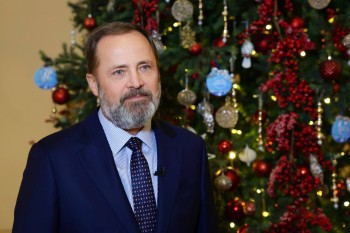 Игорь Комаров поздравил жителей ПФО с Новым годом и Рождеством