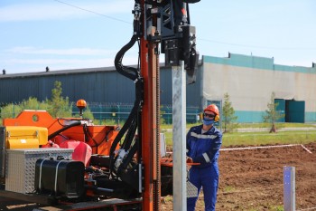 Солнечную электростанцию начали строить в башкирском Благовещенске