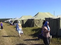 Более 60 сотрудников ГУ МЧС России  обеспечивают безопасность верующих в дни торжеств, посвященных Серафиму Саровскому в Нижегородской области