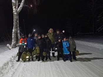 Воспитанники клуба "Пантера" приняли участие в сборах в Ковернинском районе