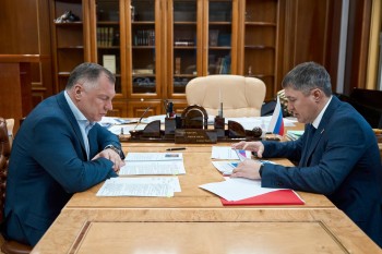 Марат Хуснуллин провел встречу с главой Прикамья